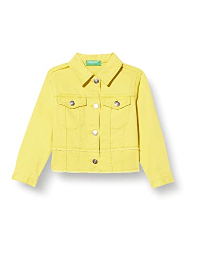 United Colors of Benetton Dziewczęca kurtka, 96-karatowy żółty, XS