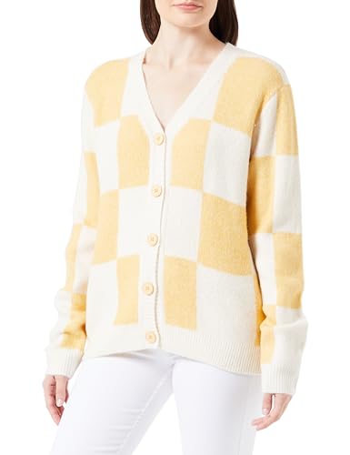 LIBBI Kardigan damski 12425457-LI01, żółty, M/L, żółty, M-L
