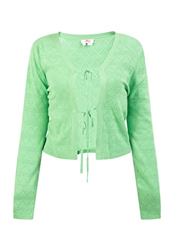 myMo Kardigan damski 12426726, jasnozielony, M