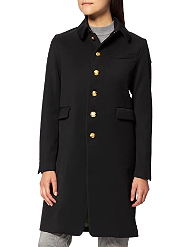 Blauer Wodoodporna/Trencz Długie Podszewka Kobiety, 999 Czarny, XXL