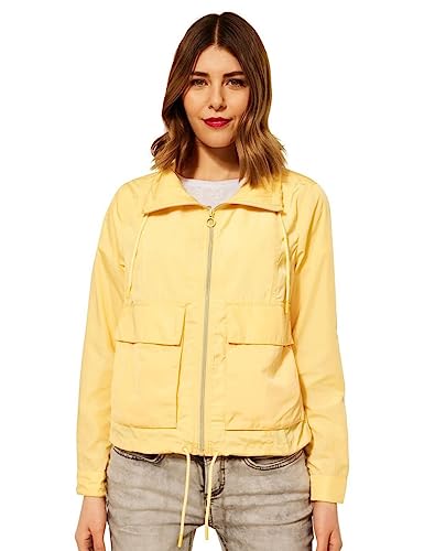 Street One Damska kurtka 211578, Light Sunset Yellow, 34