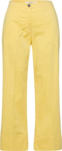 BRAX Damskie spodnie Style Maine S ultralekkie bawełniane spodnie, banana, 44K, banan, 34W / 30L