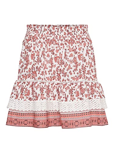 VERO MODA VMMILAN HW krótka spódnica WVN, Ge Peach/Aop: mira, XS