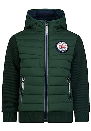 SALT AND PEPPER Chłopięca outdoorowa kurtka hybrydowa, kurtka przejściowa, oliwkowy, 122