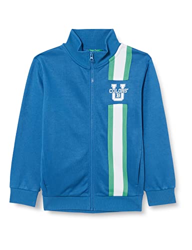 United Colors of Benetton Bluza chłopięca, Azzurro Intenso 3f4, M