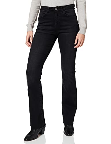 Minus Nowe dżinsy damskie, 111 czarny denim, 44