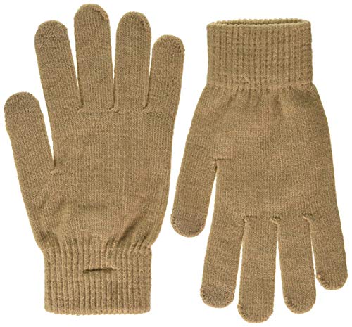 PIECES Damskie rękawiczki Pcnew Buddy Smart Glove Noos Bc, naturalny, jeden rozmiar