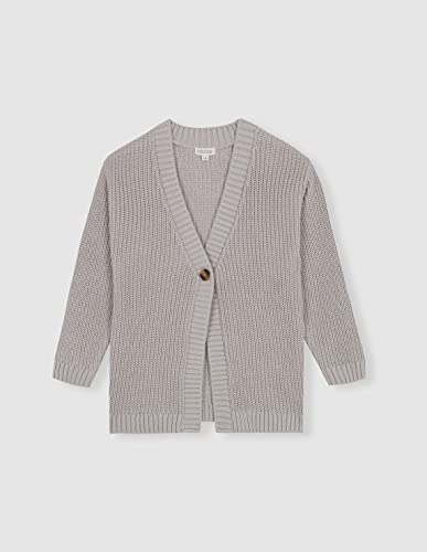 Gocco Sweter dziewczęcy Chaqueta Arena Punto Ingles kardigan sweter, Piedra, 8 lat