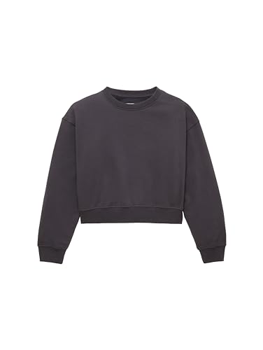 TOM TAILOR Dziewczęca bluza dziecięca, 29476 - Coal Grey, 164 cm