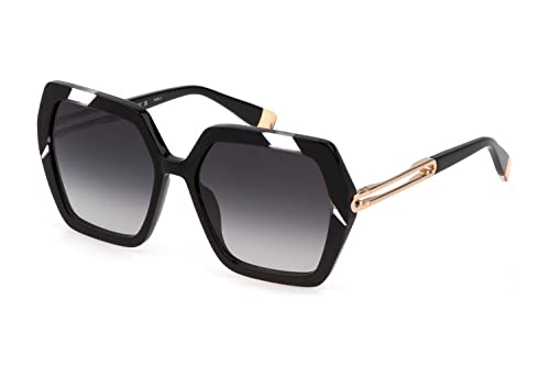 Furla Okulary damskie, Shiny Black, 56