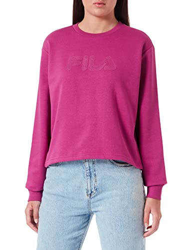 FILA Bevaix Cropped Crew bluza damska, Wild Aster, XL