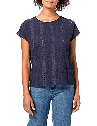 VERO MODA Damska koszulka Vmlucyava Ss Top JRS, granatowy blezer, XS