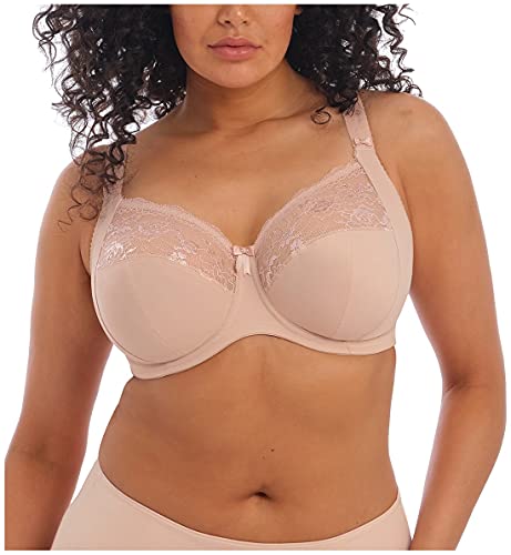 ELOMI Damski biustonosz Morgan Underwire Banded Stretch Lace Bra z pełnym pokryciem, Sahara, 85F