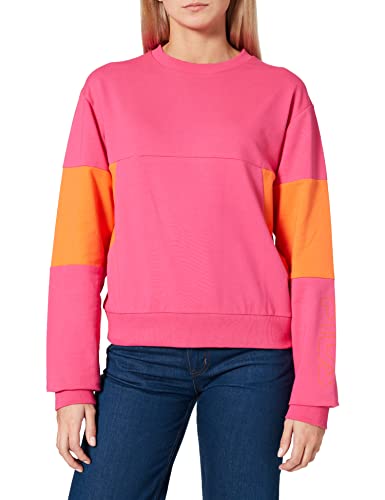 FILA Parastu Cropped Crew bluza damska, Beetroot, fioletowo-mandarynka, pomarańcza, XS