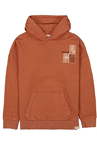 Garcia Kids Chłopięca bluza dresowa, Burnt Brick, 128/134