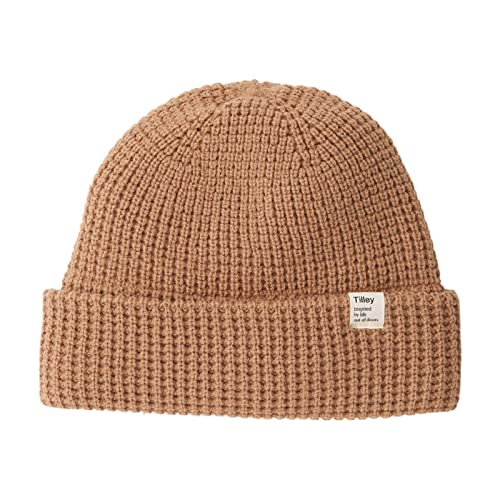 Tilley Czapka typu beanie Unisex's Trail Beanie czapka, ciemny wielbłąd, jeden rozmiar