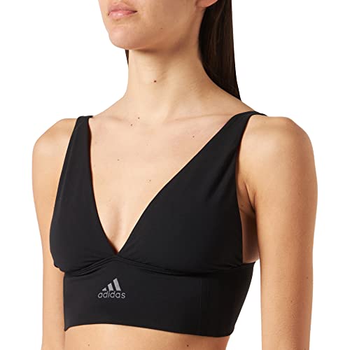 Adidas Sports Underwea Damski biustonosz z długim rękawem, czarny, XXL