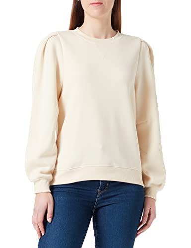 ICHI Bluza damska IHMALO SW Sweatshirt, 130907/Sandshell, XS