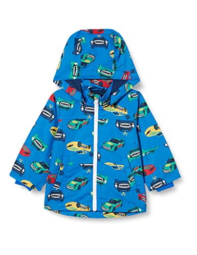 NAME IT Baby Boys NMMMAX kurtka Race Cars Jacket, Dark Sapphire, 104, Dark Sapphire, 80