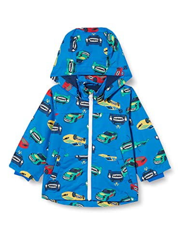 NAME IT Baby Boys NMMMAX kurtka Race Cars Jacket, Dark Sapphire, 104, Dark Sapphire, 80