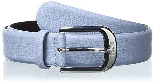 BOSS Pasek damski, Light/Pastel Blue450, 80
