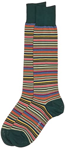 Falke Microblock M Kh Skarpetki do kolan Mężczyzna, Grün (Pine Grove 7337), 45-46 EU