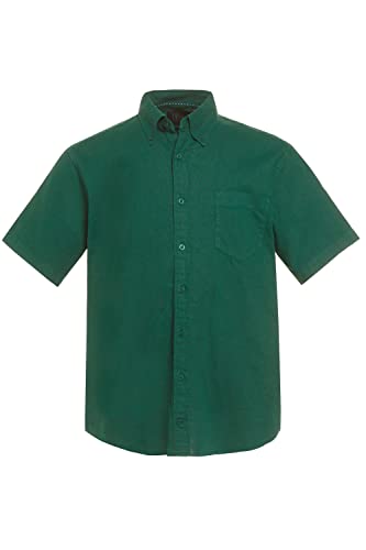 JP 1880 Męska koszula lniana, 1/2, MF, BD Shirt, średnio zielona, XL