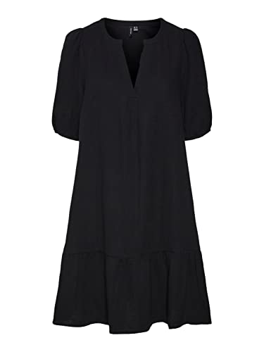 VERO MODA Sukienka damska, czarny, M