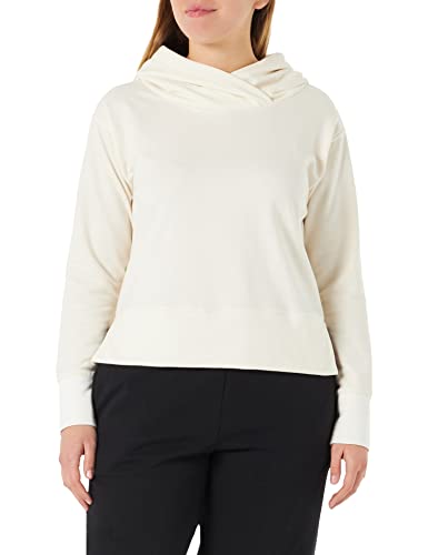 Trigema Damska bluza z kapturem 577905122, naturalna, S, naturalny, S
