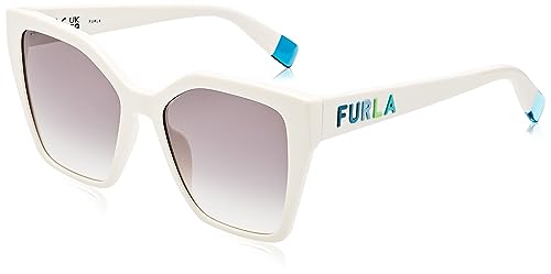 Furla Okulary damskie, Shiny Full Cream, 54