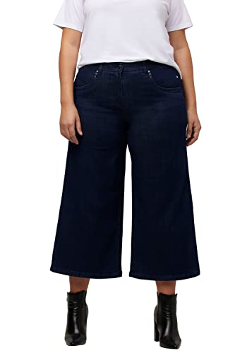 Ulla Popken Damskie figi dżinsowe, Śnieżka., 3XL