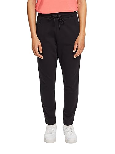 ESPRIT Sports Damskie spodnie treningowe Sus Sweat Pants, czarny, L