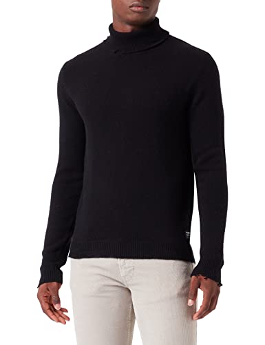 Replay Sweter męski, czarny (098 Black), XXL