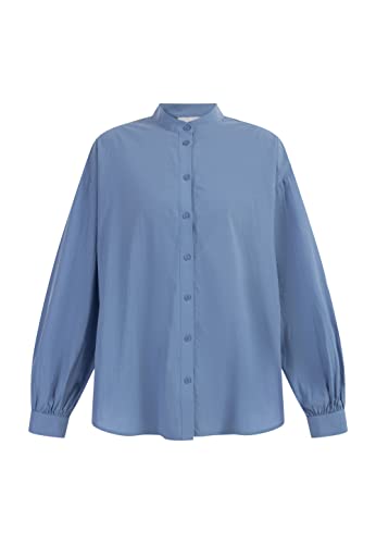 RISA Koszula damska teylon 25326389, niebieska, M, niebieski, M