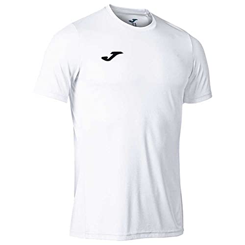 Joma Męski T-shirt z krótkim rękawem, biały, XL