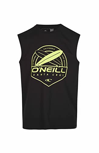 O'NEILL Barrels Tanktop Koszulka, 19010 Black out, Regularny męski, 19010 Black Out, L-XL