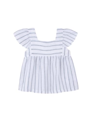 Gocco Blusa Bordado dziewczęca bluzka, Verde Petroleo, 8 lat