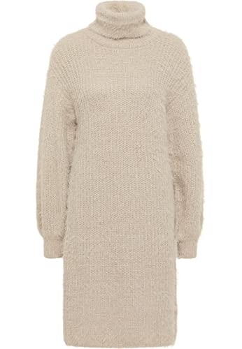 Jalene Damska sukienka z dzianiny 81133385, kamień, M/L, kamień, M-L