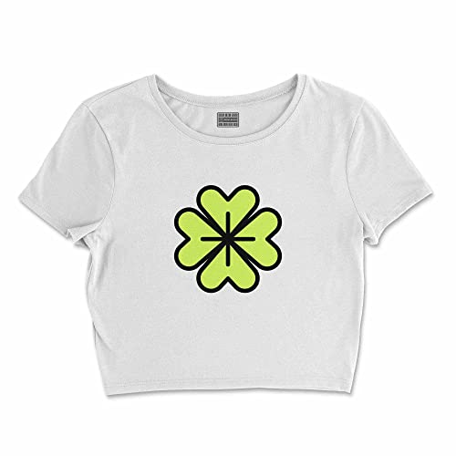 Bona Basics, Damski T-shirt basic, z nadrukiem cyfrowym, 100 bawełny, biały, swobodny, damski top, rozmiar: S, biały, S