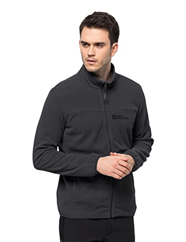 Jack Wolfskin Męski sweter toporowy, czarny, XXL