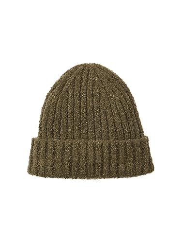 TOM TAILOR Czapka damska, 11848 – Jungle Soil Green, jeden rozmiar