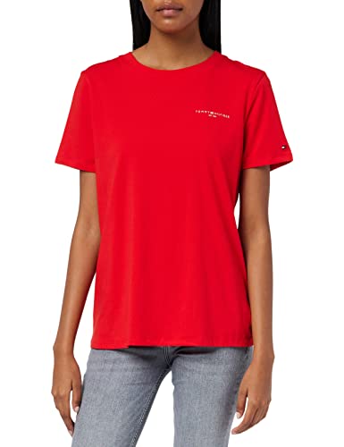Tommy Hilfiger Damskie topy z dzianiny S/S, Fajerwerki, S