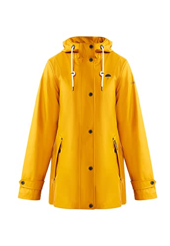 Schmuddelwedda Damska kurtka przeciwdeszczowa incus 34328267, Curry, S, curry, S