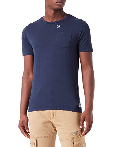 Replay T-shirt męski, 085 Niebieski., L