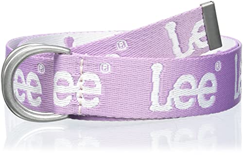 Pasek damski Lee Logo Belt, Śliwka