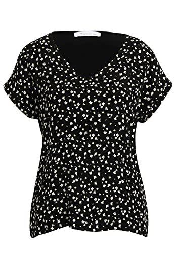 gs1 data protected company 4064556000002 Damska koszula Alicante, Black Beauty Flower AOP, XS, Black Beauty Flower Aop, XS