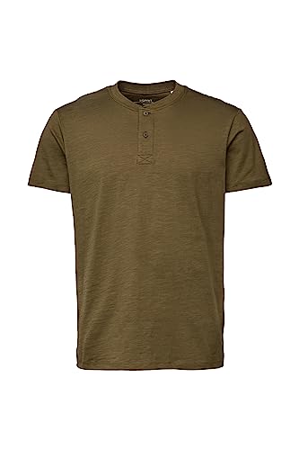 ESPRIT T-shirt męski, 350/khaki Green, S