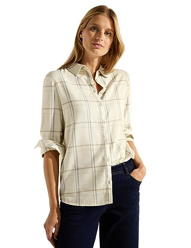 Cecil Damska koszula w kratkę, Birch White, M