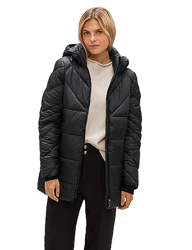 Street One Damska kurtka pikowana, czarny, 46