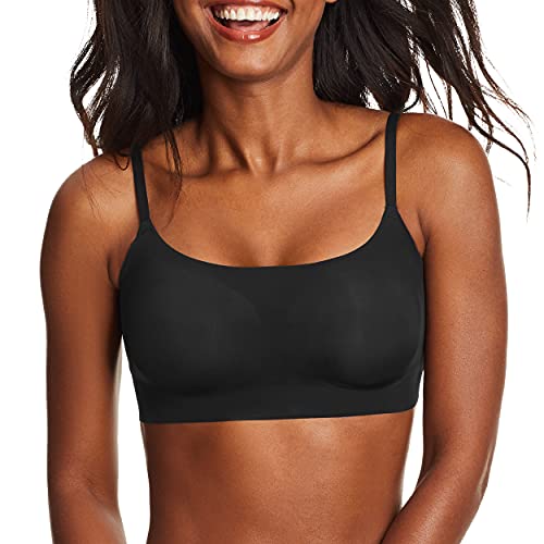 Maidenform Damski nowoczesny biustonosz Comfort, Czarny, XXL